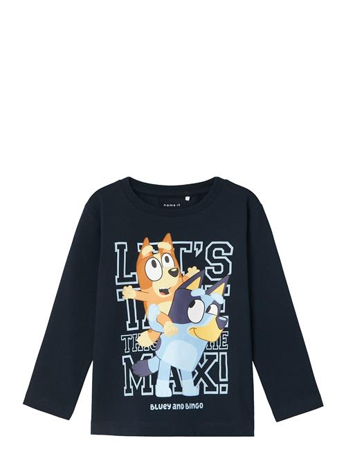 Nmmoeko Bluey Ls Nreg Top Box Sky Name It Navy