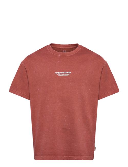 Jack & Jones Jorvesterbro Wash Tee Ss Crew Neck Jnr Jack & J S Brown