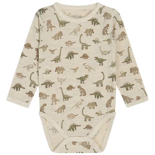 Hust&Claire Birk Babybody Wheat Melange | Beige | 56 cm