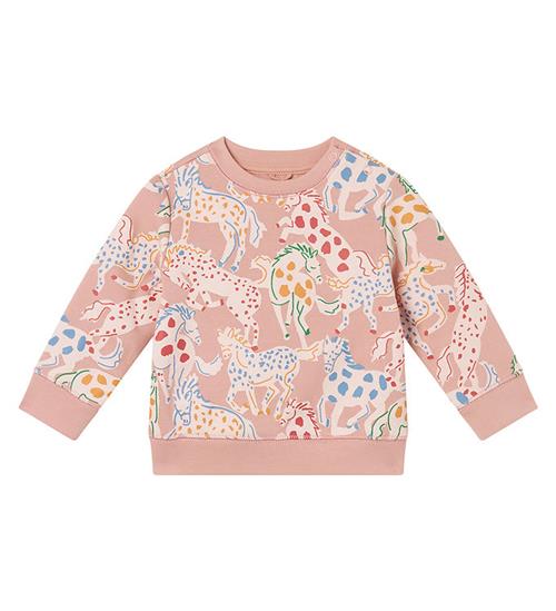 Stella McCartney Kids Sweatshirt - Rosa m. Heste