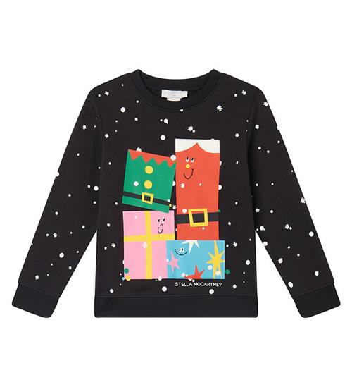 Se Stella McCartney Kids Sweatshirt - Sort/Jul ved KidsWorld