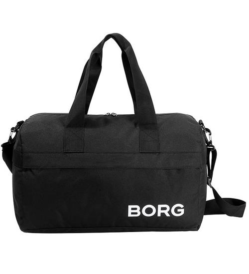 Se BjÃ¶rn Borg Sportstaske - Borg Logo - Black Beauty ved KidsWorld