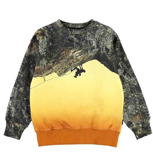 Se Molo Sweatshirt - Mattis - Climber ved KidsWorld