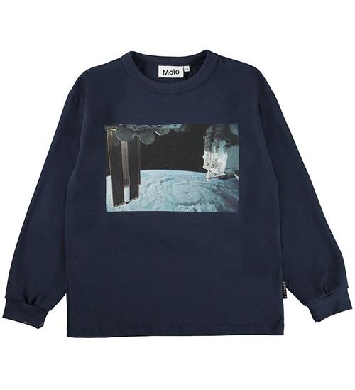 Se Molo Bluse - Rin - Galaxy Blue ved KidsWorld