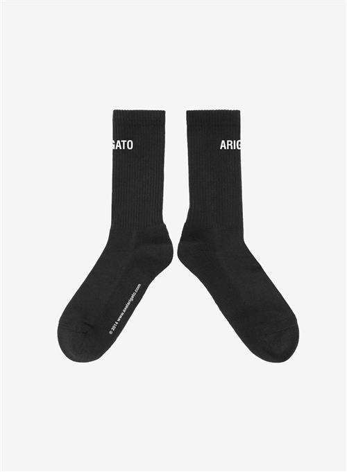 Axel Arigato Arigato Logo Tube Socks Black