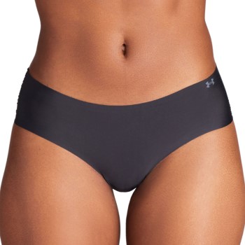 Under Armour Trusser 3P Pure Stretch No Show Hipster Sort X-Small Dame