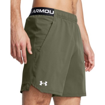 Under Armour Vanish Woven 6in Shorts Militærgrøn  polyester X-Large Herre