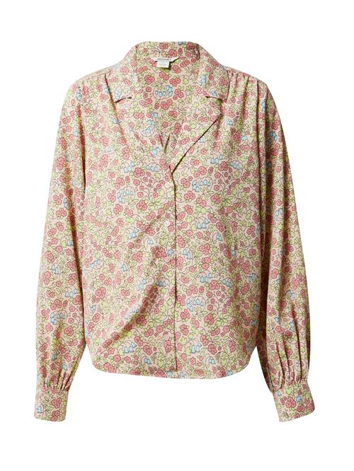 Monki Bluse  himmelblå / lysegrøn / pastelpink / melon