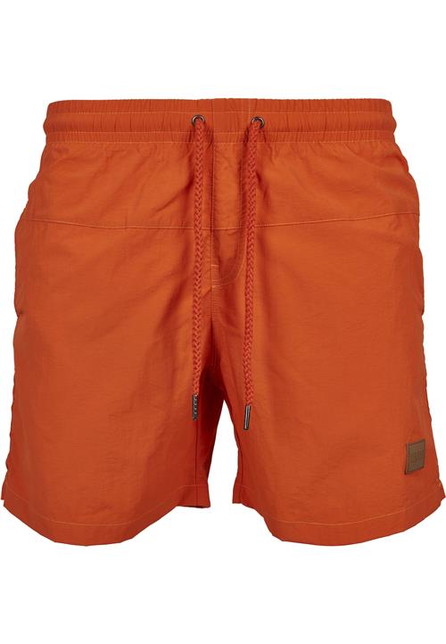 Urban Classics Badeshorts  mørkeorange