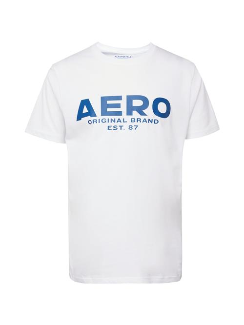 AÉROPOSTALE Bluser & t-shirts  mørkeblå / hvid