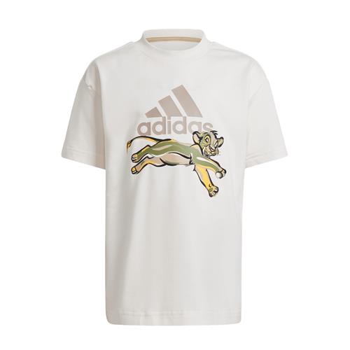 ADIDAS SPORTSWEAR Funktionsskjorte  mørkebeige / gul / grøn / naturhvid