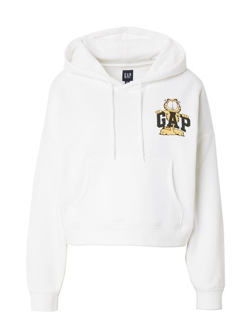 GAP Sweatshirt 'JAPAN GARFIELD X GAP'  gylden gul / sort / hvid