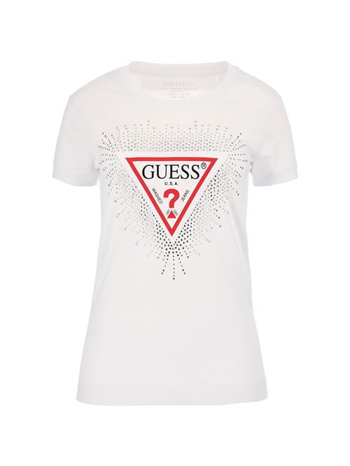 Se GUESS Shirts  rød / sort / transparent / hvid ved About You