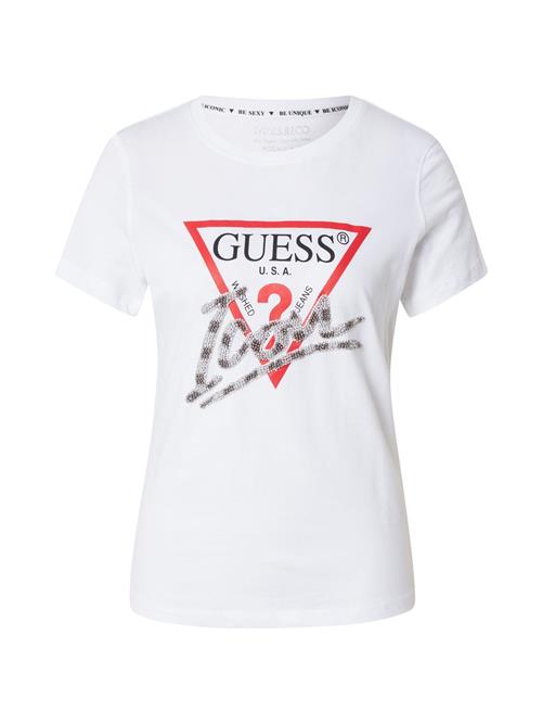 Se GUESS Shirts  rød / sort / hvid ved About You