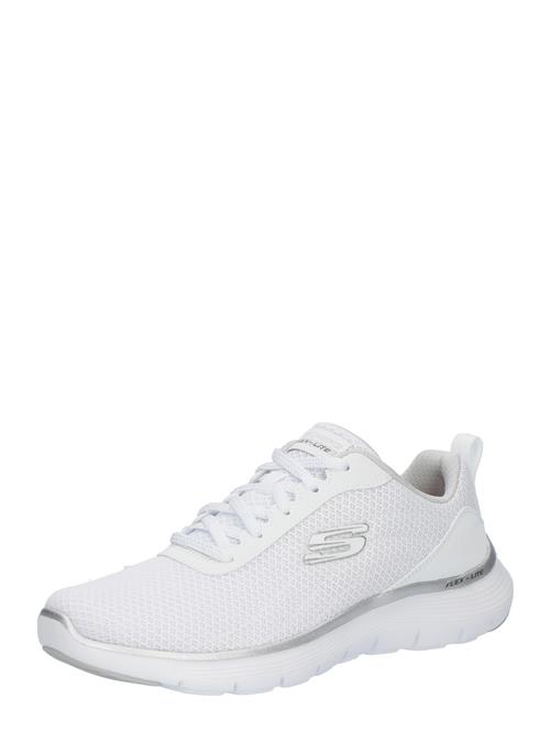 Se SKECHERS Sportssko 'Flex Appeal 5.0'  sølv / hvid ved About You