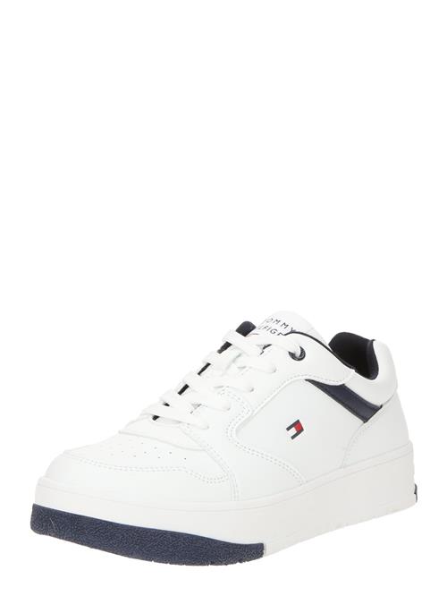 Se TOMMY HILFIGER Sneakers  navy / rød / hvid ved About You