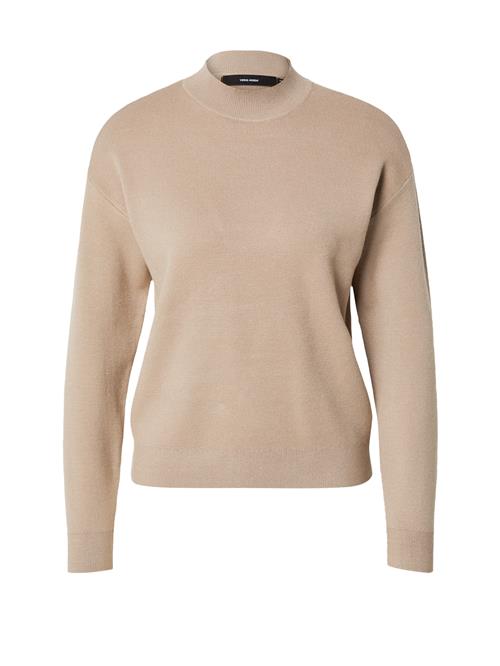 Se VERO MODA Pullover 'VMGOLD'  mørkebeige ved About You