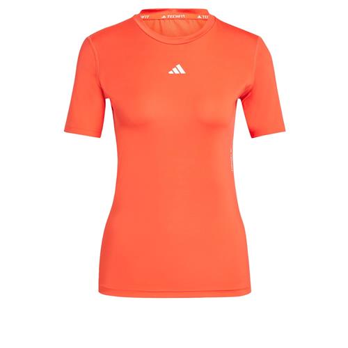 ADIDAS PERFORMANCE Funktionsbluse ' Techfit Training Tee '  lys rød