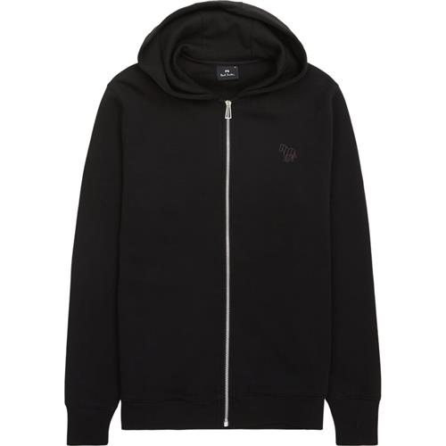 Se Ps By Paul Smith - Zip Hoodie Zebra Stripe ved Kaufmann