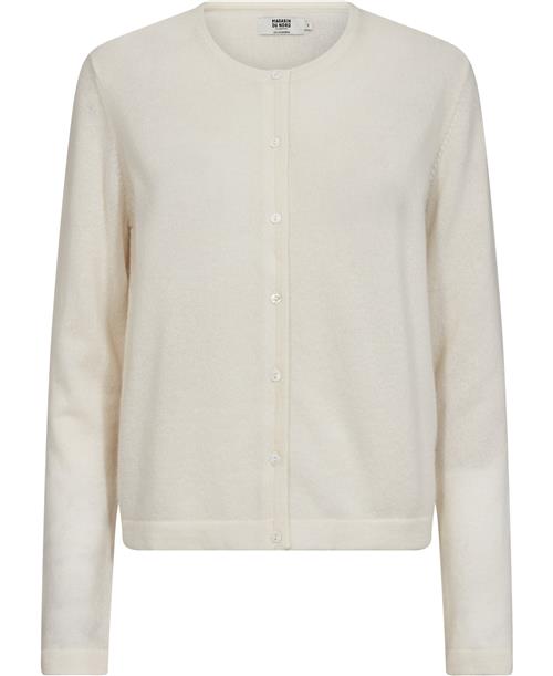 Se Magasin du Nord Collection Magasin Mabel 3 100% Cashmere Kvinde Off White Cardigans Str S Cashmere ved Magasin