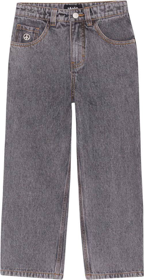 Molo Aska Str 13 år / 158 cm - Sort Jeans Bomuld hos Magasin