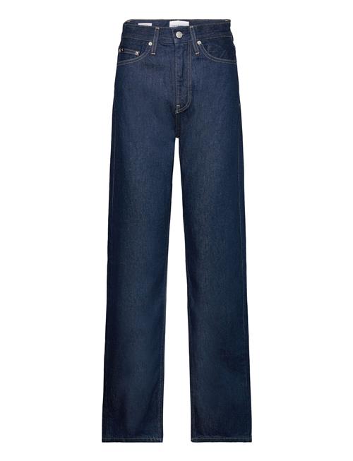 Se Calvin Klein Jeans High Rise Straight Calvin Klein Jeans Blue ved Booztlet