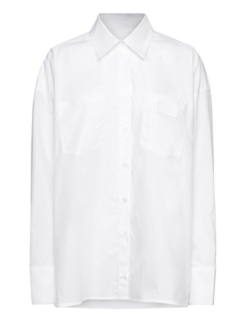 REMAIN Birger Christensen Poplin Over D Shirt REMAIN Birger Christensen White