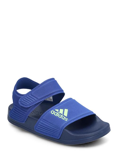 Se Adilette Sandal K Adidas Sportswear Blue ved Booztlet