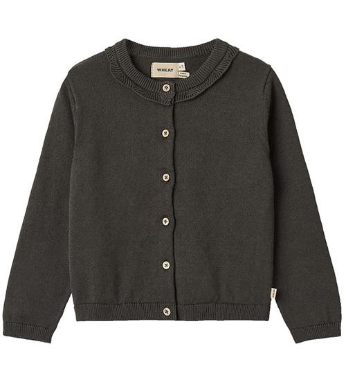 Se Wheat Cardigan - Strik - Amy - Raven ved KidsWorld