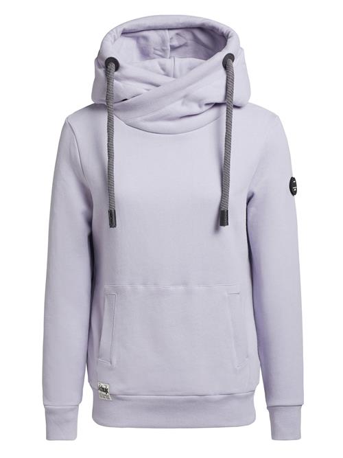 khujo Sweatshirt 'Rhabea'  lavendel / sort / hvid