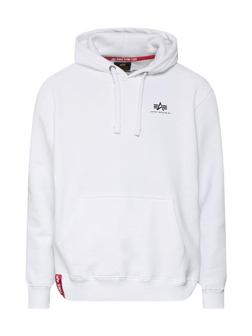 Se ALPHA INDUSTRIES Sweatshirt  rød / sort / hvid ved About You