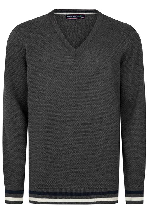 Felix Hardy Pullover  antracit / sort / hvid