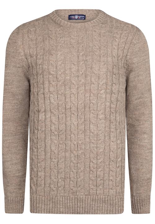 Jimmy Sanders Pullover  mørkebeige