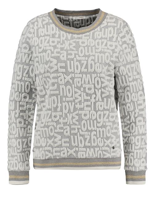 Key Largo Pullover 'BUBBLE'  guld / grå / lysegrå