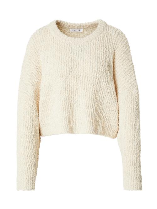 EDITED Pullover 'Orla'  creme / vinrød / uldhvid