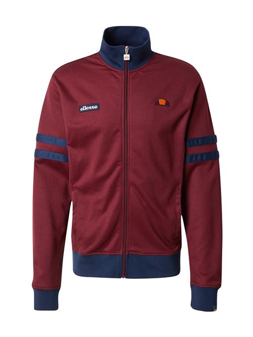 ELLESSE Sweatjakke 'Roma Track Top'  mørkeblå / orange / burgunder / hvid