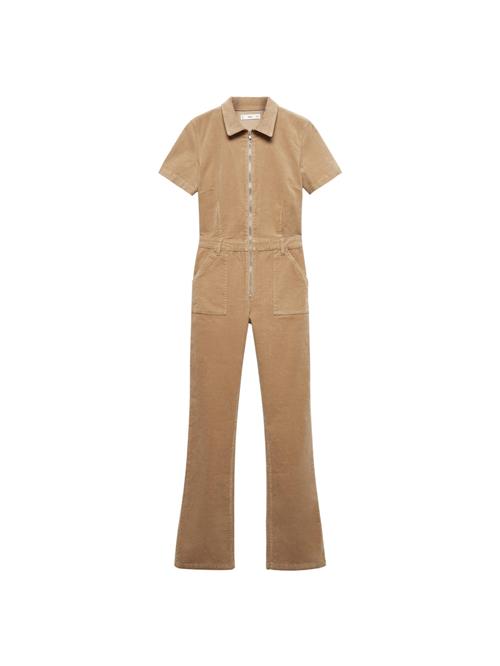 MANGO Jumpsuit 'IGGY'  lysebrun