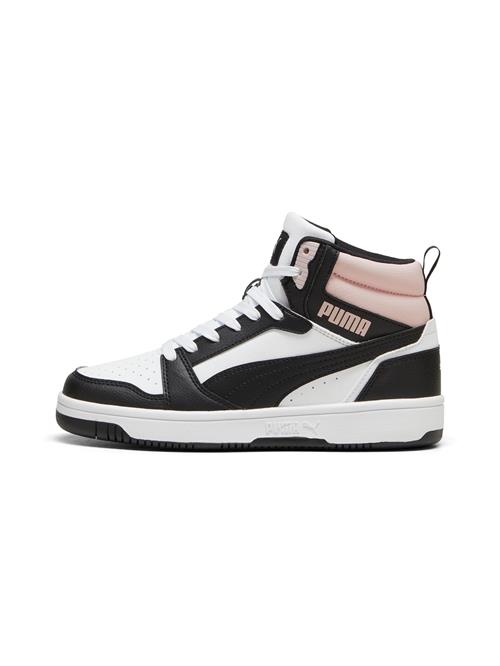 PUMA Sneaker high 'Rebound v6'  pudder / sort / hvid