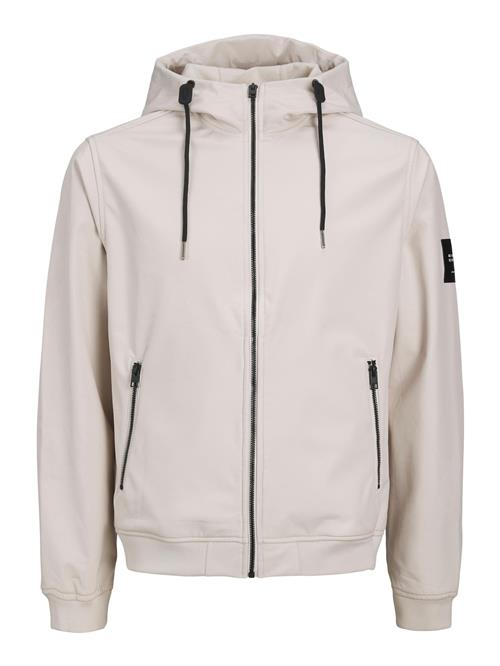 JACK & JONES Overgangsjakke  elfenben / sort