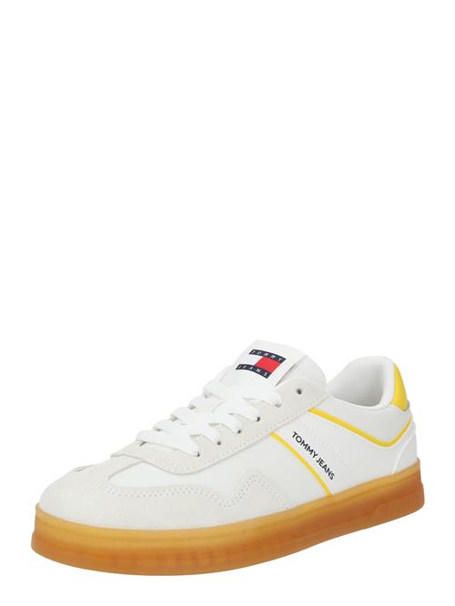 Tommy Jeans Sneaker low 'COURT'  navy / gul / rød / hvid