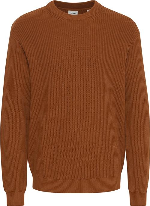 !Solid Sdgia Mand Caramel Café Sweaters Casual Fit Str XL - hos Magasin