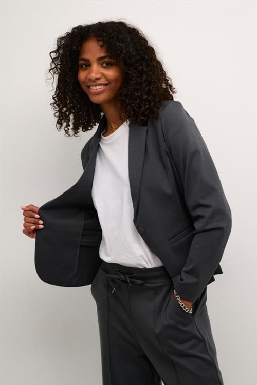 Kaffe Kajenny Blazer Kvinde Black Oyster Blazere Str M - hos Magasin