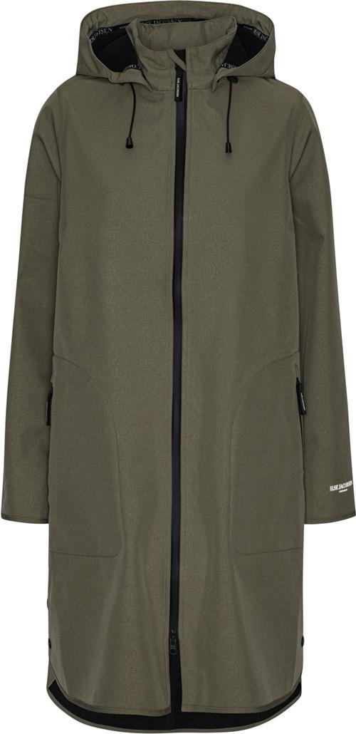 ILSE JACOBSEN 10 Rain128 Kvinde Army Regnjakker Str C46 - Polyester hos Magasin