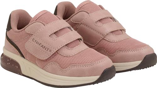 ENFANT Sneakers Velcro w. Lights Burlwood Støvler Str 29 - Gummi hos Magasin