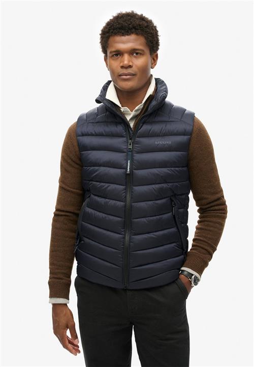 Se Superdry Fuji Sport Padded Gilet Mand 98t Veste Str XL - hos Magasin ved Magasin