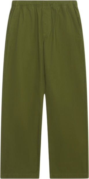 Se Wood Wood Lee Ripstop Trousers Mand Fatique Green Casual Bukser Str S - hos Magasin ved Magasin