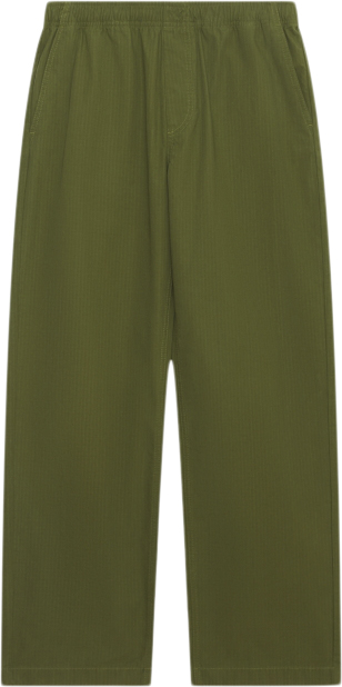 Wood Wood Lee Ripstop Trousers Mand Fatique Green Casual Bukser Str M - hos Magasin