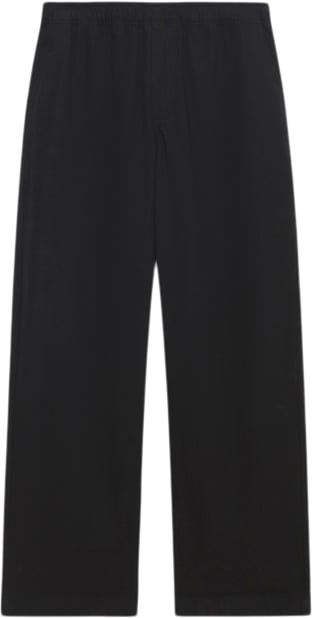 Se Wood Wood Lee Ripstop Trousers Mand Black Casual Bukser Str S - hos Magasin ved Magasin