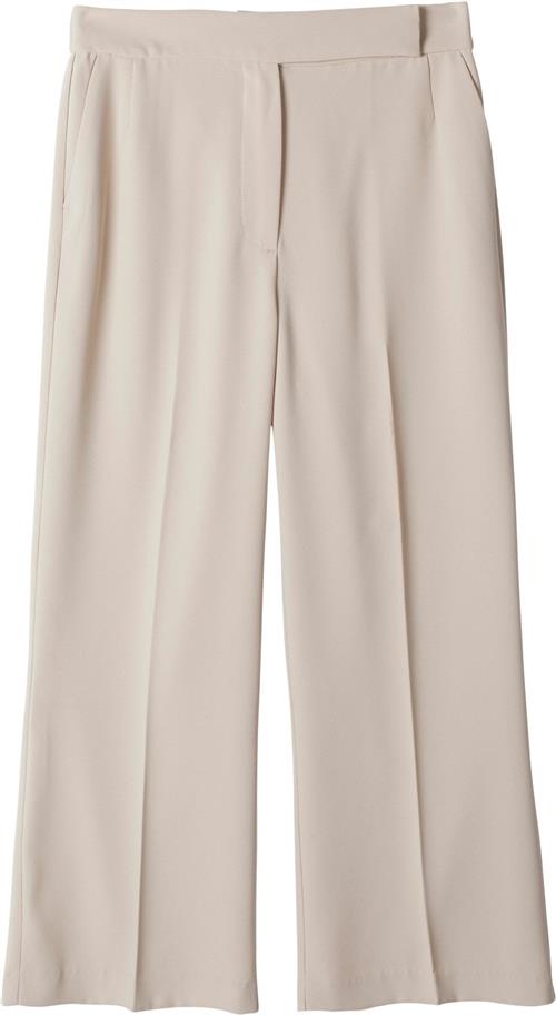 Se Stylein Bonita Trousers Kvinde Cream Bukser Med Brede Ben Str S - hos Magasin ved Magasin