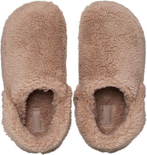 Crocs Classic Cozzzy Slipper Mrm Kvinde Mushroom Hjemmesko Str 42/43 - Polyester hos Magasin